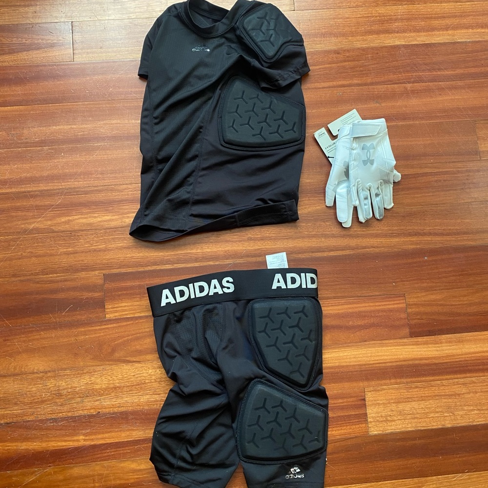 Youth football gear